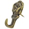 Hillman HILLMAN Antique Brass Gold Push Pin Picture Hook 20 lb 3 pk 122292 - alternate 1